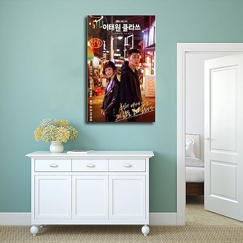 Miniatura 4 de OWNSEAS Itaewon - Póster de drama coreano de clase Itaewon, póster para decoración de pared, pintura para sala de estar, dormitorio, póster sin