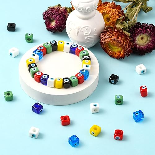 Miniatura 6 de Stiesy Rondelle - 100 cuentas europeas de acrílico transparente de color AB para manualidades, manualidades, encontrar accesorios para hacer joyas