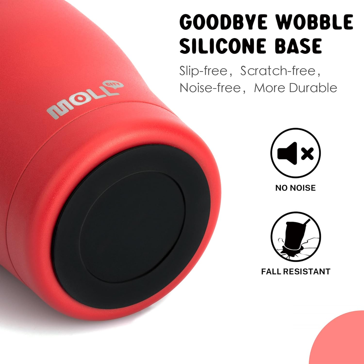 Kids Tumbler with Straw-2 Pack Stainless Steel Double Wall Vacuum Insulated Tumbler Cup with Spill Proof Lid, Sweat-Free (Canyon Red-Sky Blue) - Image 2