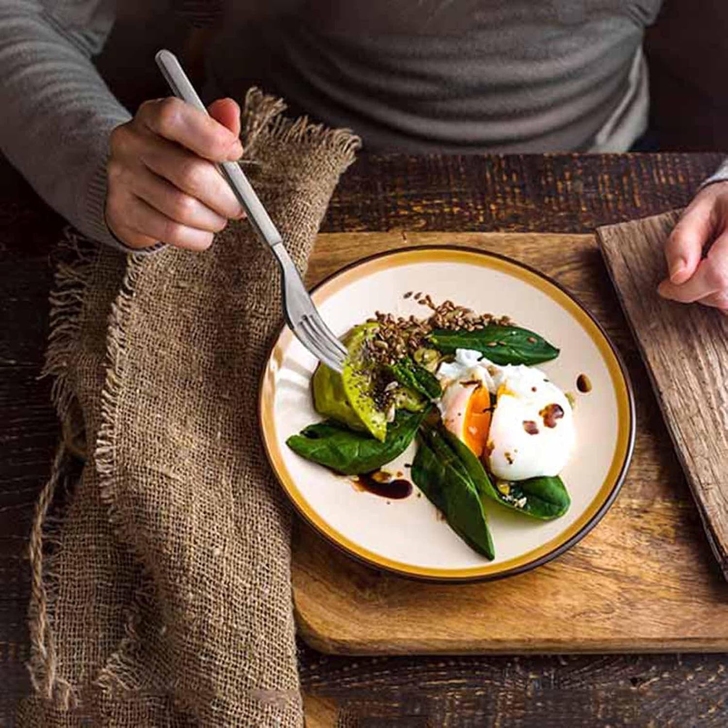 Gold Individually Wrapped Heavy Weight Disposable Plastic Forks - Perfect for Outdoor Parties & Family Gatherings