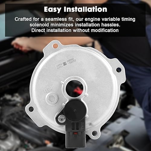 Miniatura 6 de 24360-2GGD0 - Solenoide VVT de sincronización de válvula variable con sensor compatible con Hyundai Santa Fe/Sonata/Tucson 2017-2021, Kia