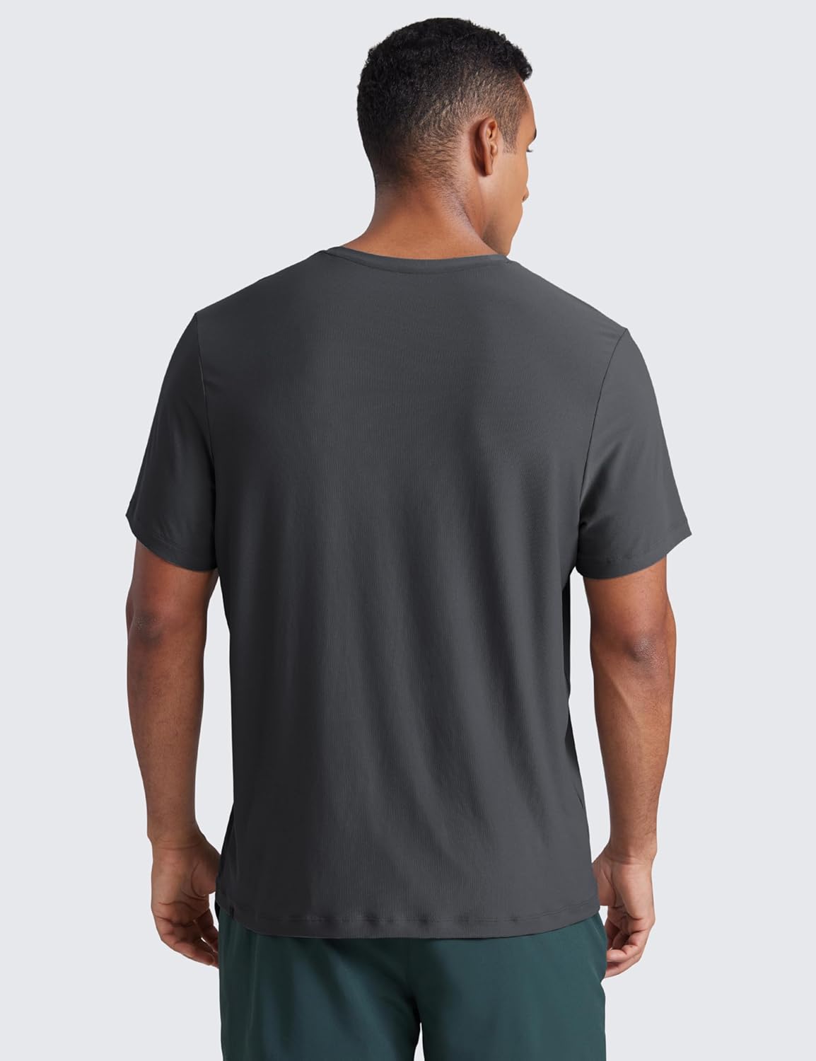 CRZ YOGA Cloudweight Crewneck Shirts for Men - Comfy Lightweight Workout Casual Athletic Short Sleeve T-Shirts
