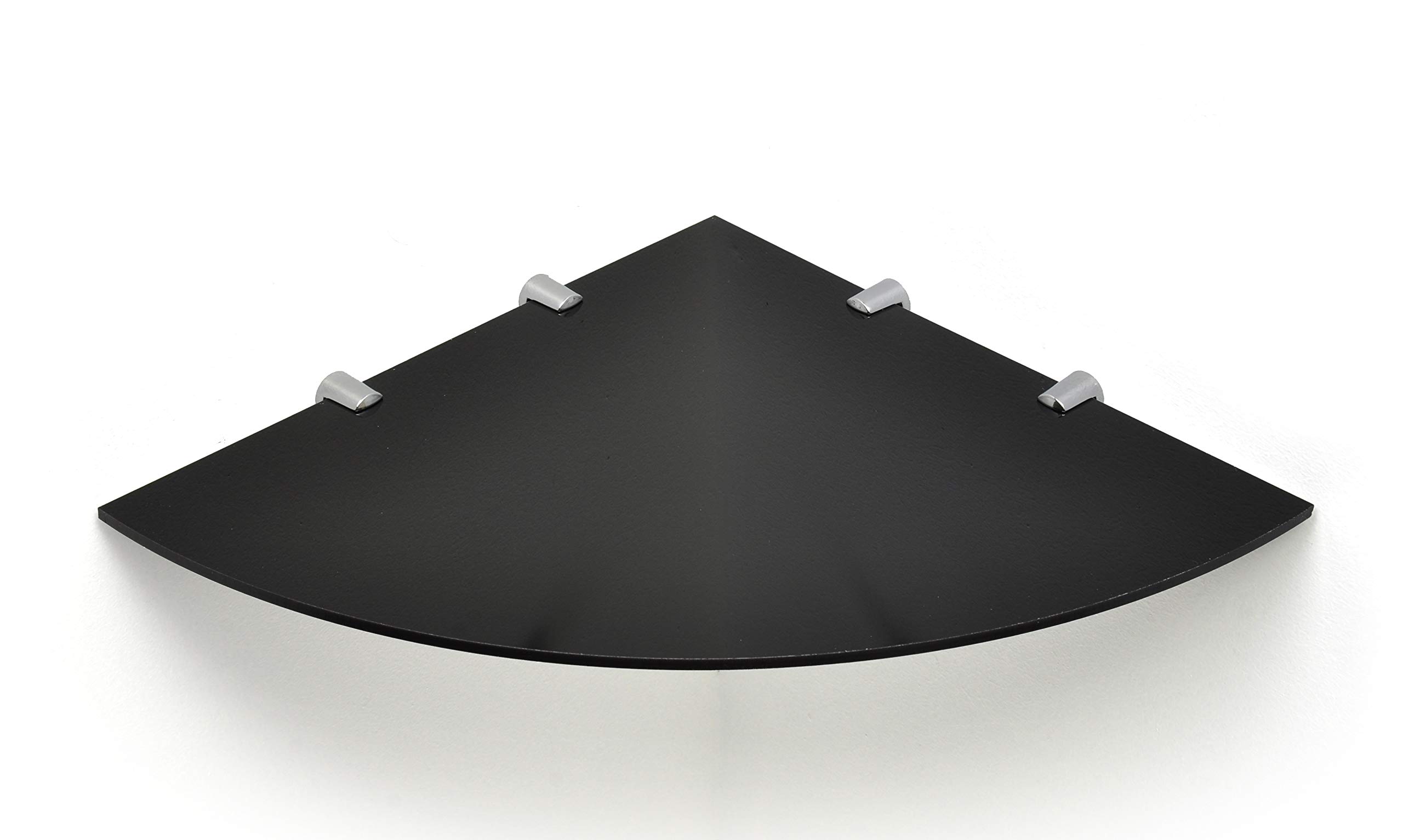 Buy BSM Marketing Wall ed Floating Acrylic Corner Shelf with Chrome