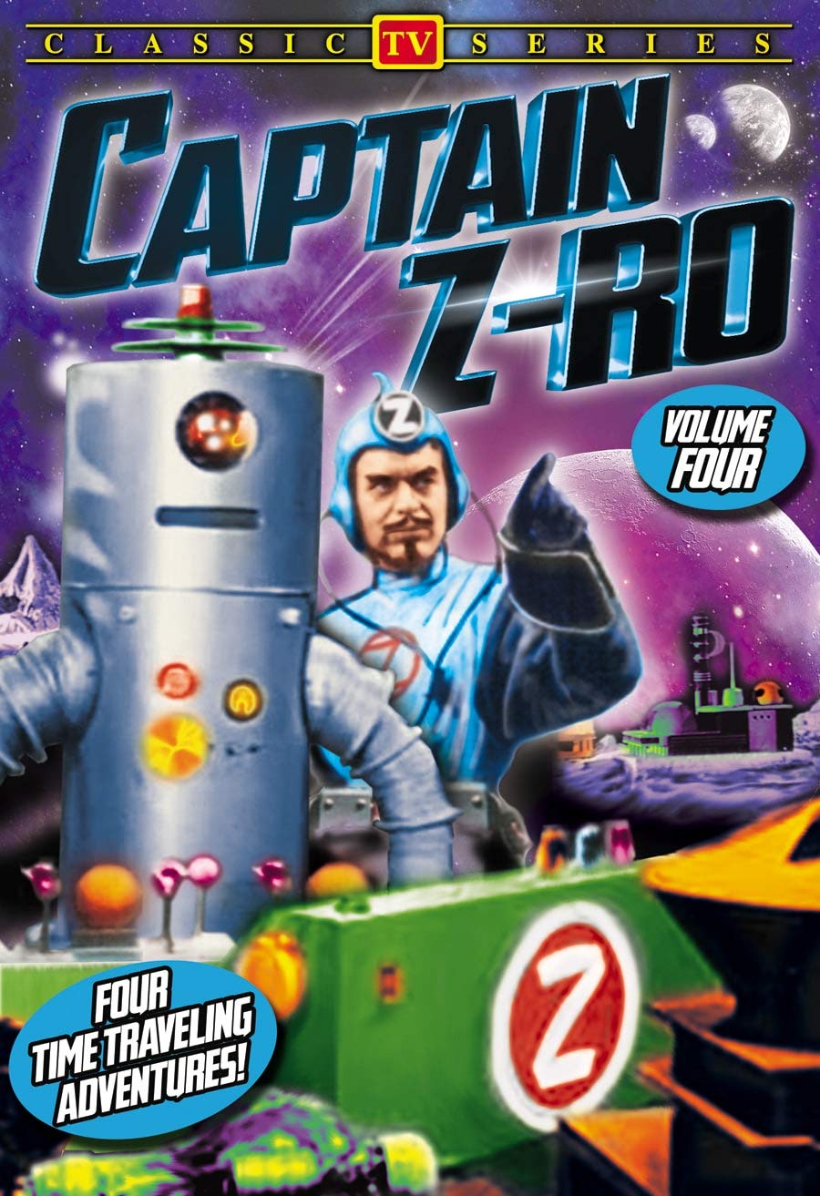 Captain Z-ro Volume 4 DVD de televisión clásica americana para reproductor doméstico