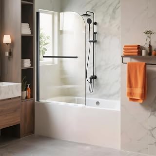 CKB Bathtub Glass Shower Door in Pakistan