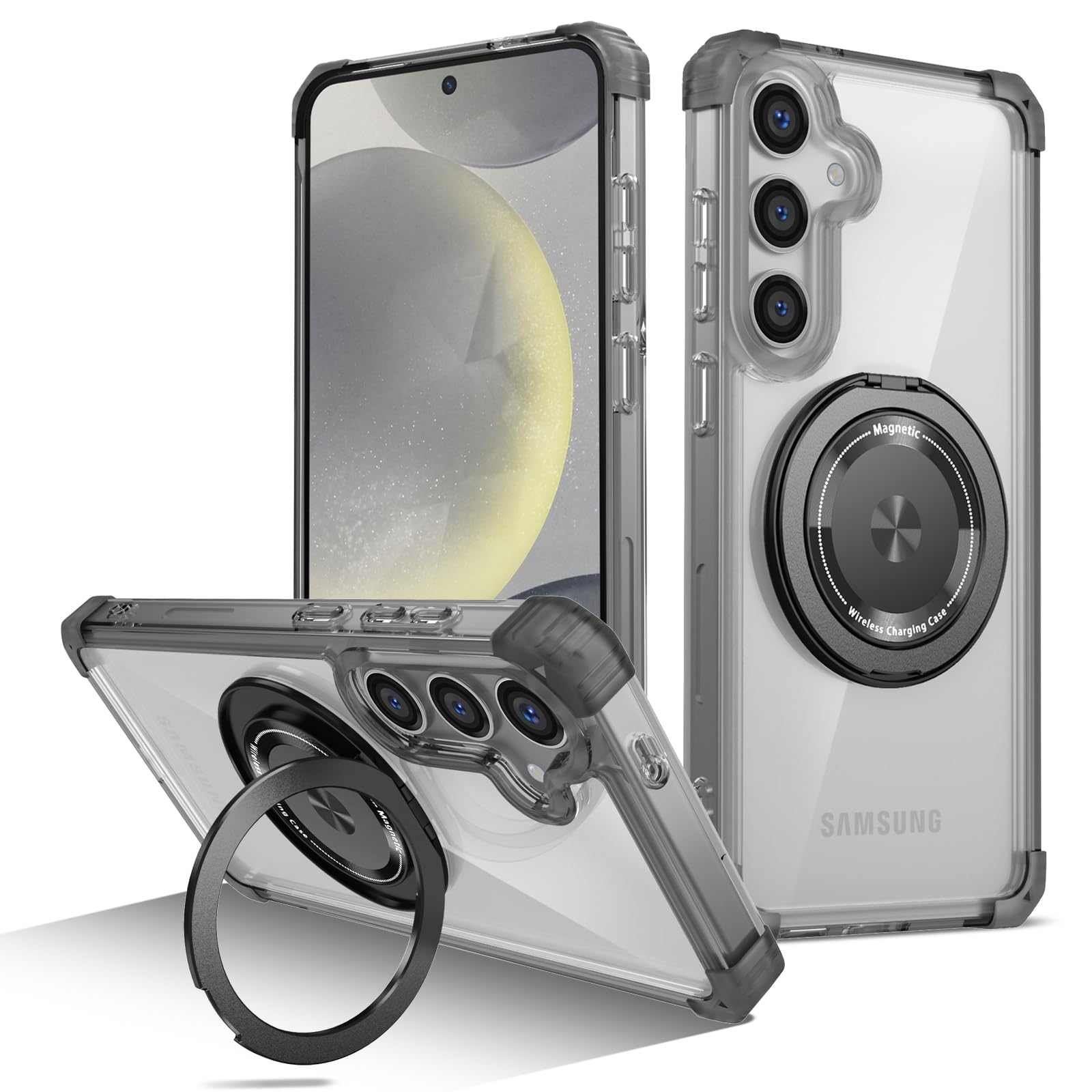 Coque Samsung S24 Plus Golden Shield noire protection 360 - 8
