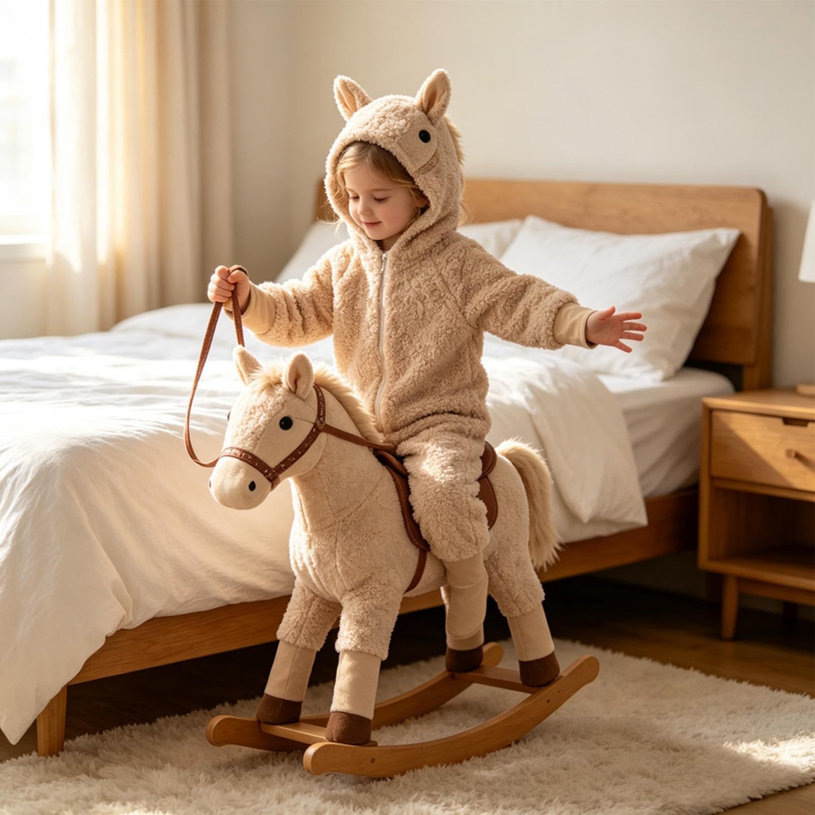 Genérico Disfraz De Llama Para Niños Mono De Alpaca Para Disfrazarse