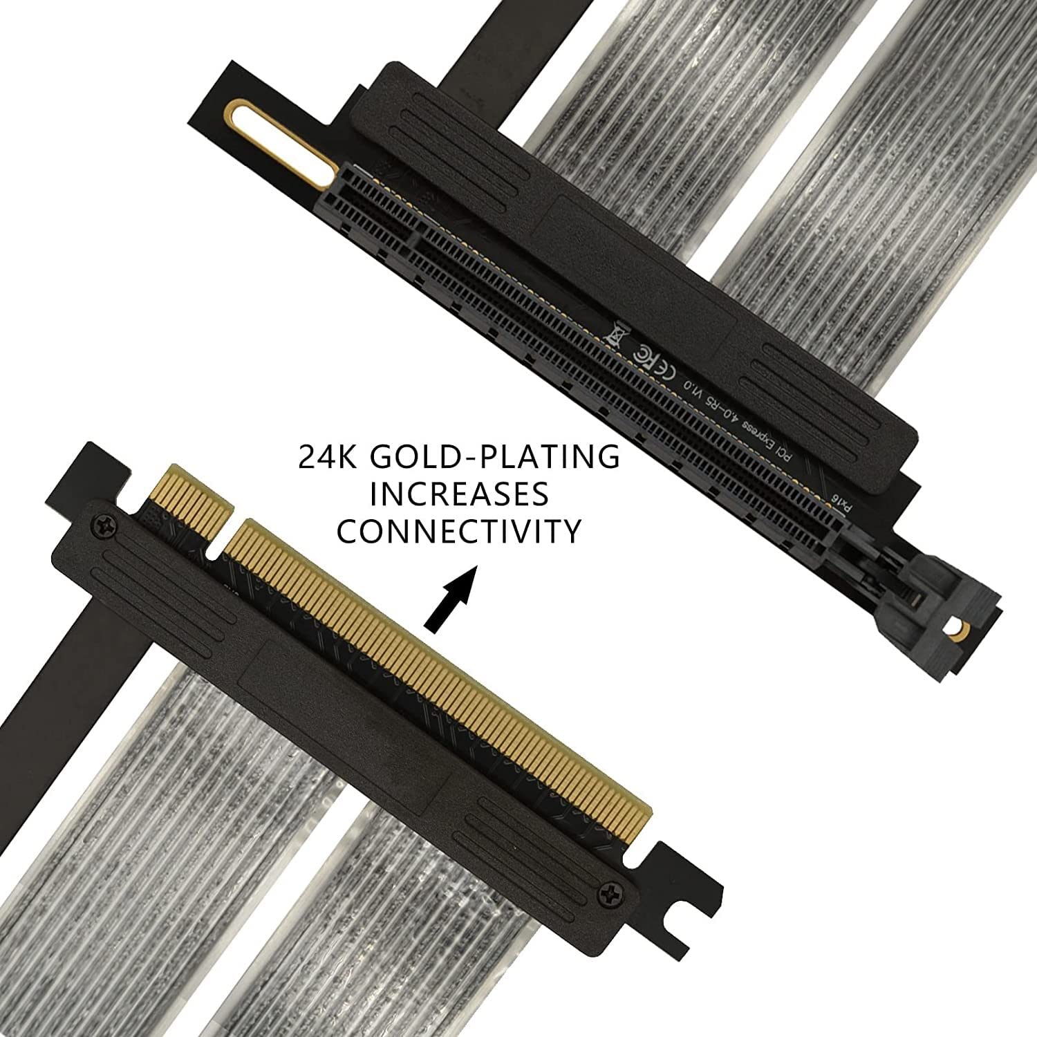 ciciglow Cavo riser PCIe 4.0, scheda grafica PCIE4.0 X16 a doppio