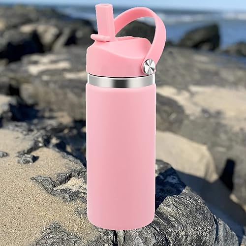 Miniatura 2 de Tapa de popote para Hydro Flask boca ancha, tapas con popote para Hydroflask boca ancha de 32 40 onzas, tapa de repuesto superior, accesorios de