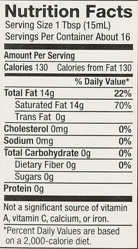 Miniatura 3 de Nutiva Aceite de coco fraccionado líquido orgánico, 8 onzas, orgánico USDA, sin OMG, vegano, keto, paleo, uso para cocinar o humectante para la