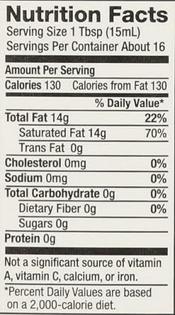 Nutiva, Oil Coconut Organic, 8 Fl Oz