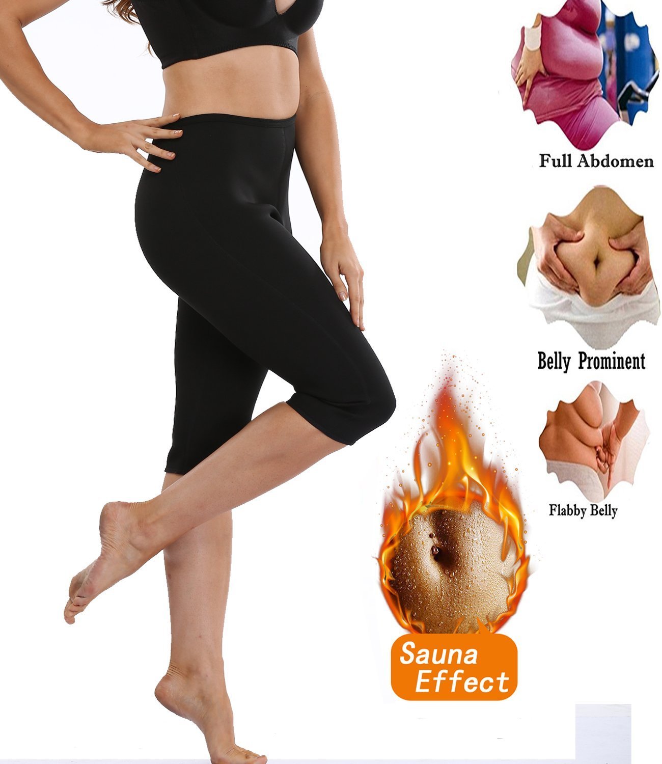 Delfin Spa Pantaloncini Termici In Neoprene Da Donna – Massimizzano Il Calore, Taglie XXS-2XL, Per Allenamento E Sauna
