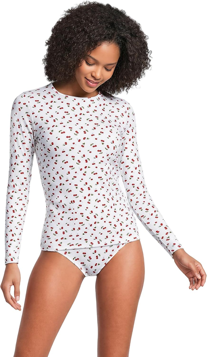 Lands' End Women's Sunshade UPF 50 Long Sleeve Rash Guard Swim Tee