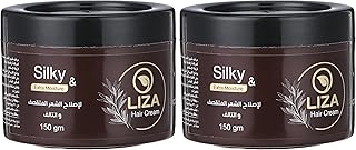 كريم شعر كريمي بزيت جوز الهند من ليزا، 150 جرام، قطعة واحدة