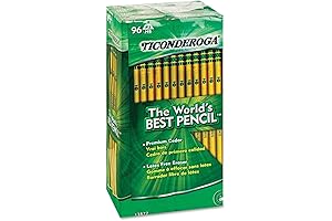 Dixon Ticonderoga Wood-Cased #2 HB Pencils (Pack of 480)