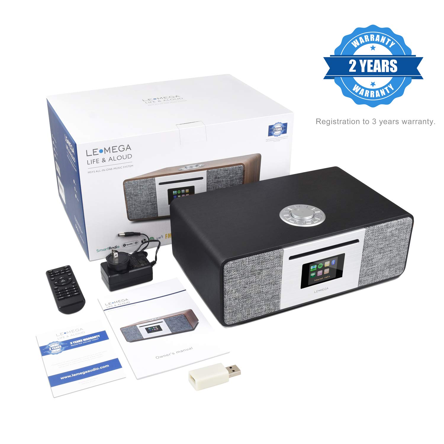 Buy LEMEGA MSY5 AllinOne Music System,CD Player,FM Digital Radio