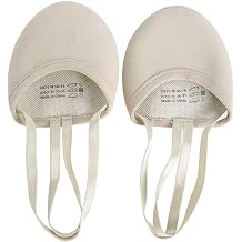 Daydance Women Girls Rhythmic Gymnastic Shoes Microfiber Lyrical Half Toe Shoes