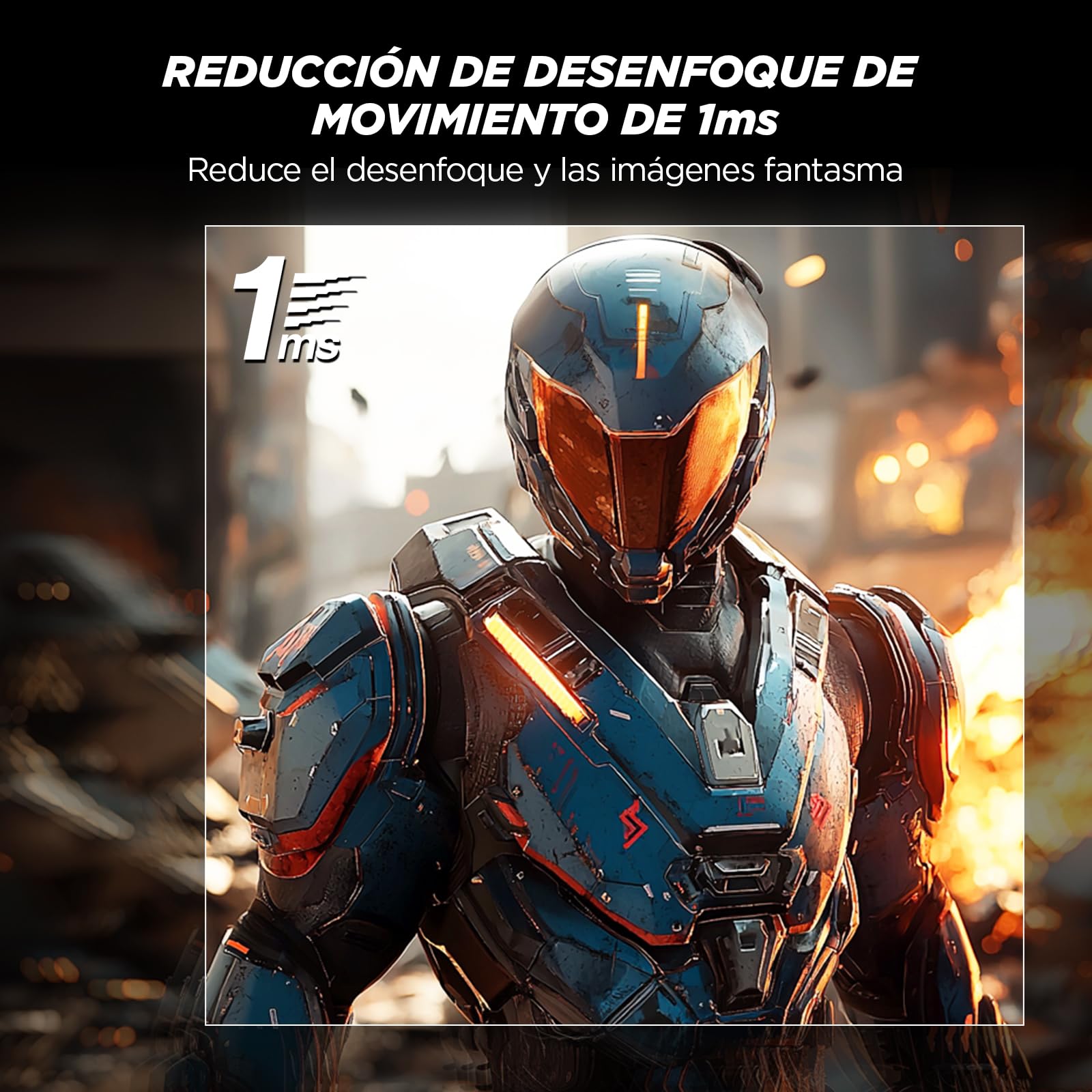 KOORUI G2511E 320Hz 24.5" Full HD Fast IPS Monitor Gaming, GTG 1ms, 1920x1080, Adaptive Sync, HDR400, 95% DCI-P3, Altura Ajustable, Giratorio, Inclinación, 2xHDMI 2.0, DP 1.4, VESA
