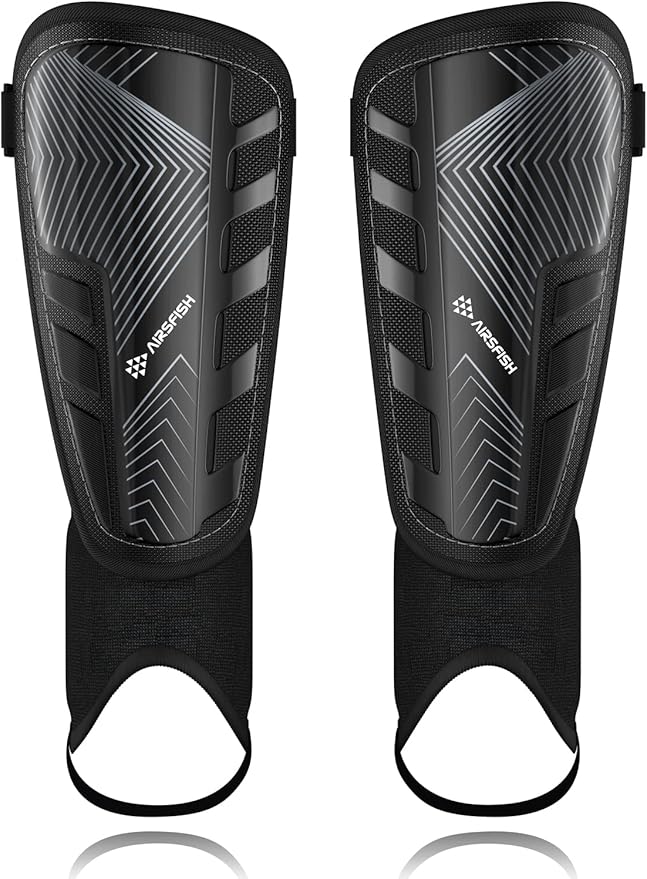 Espinilleras de Fútbol Compactas EVA Talla Medium