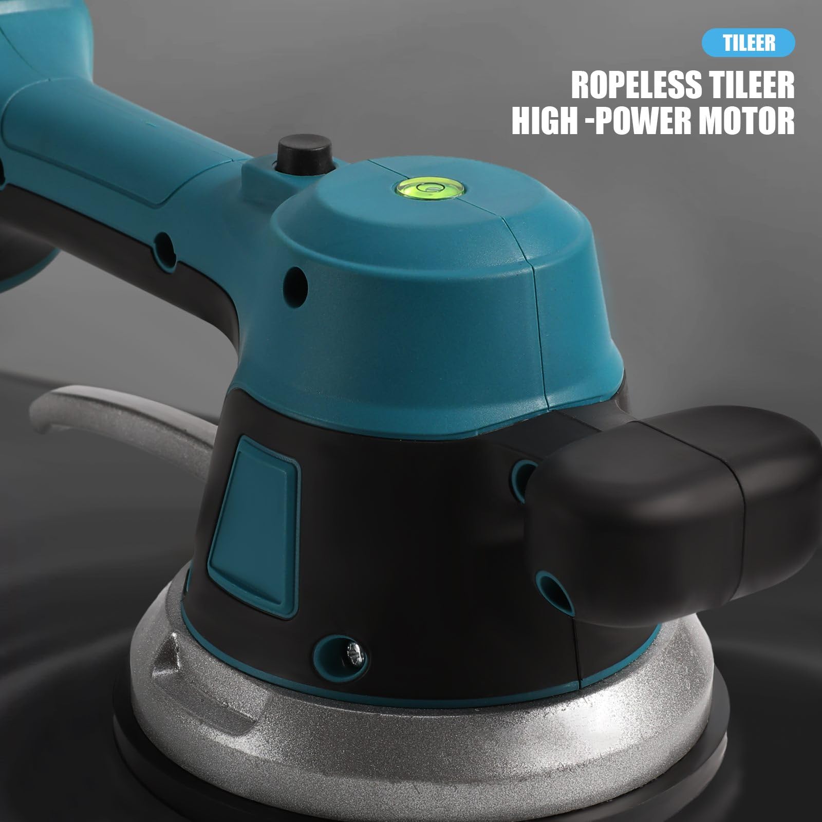 Akku Fliesenrüttler, Tragbare Fliesenvibrator für 18v Batterie, Fliesenleger Maschine, Elektrische Fliesen Vibrator, 6 Geschwindigkeitsstufen, Vibrationsmaschine für elektrische Fliesen
