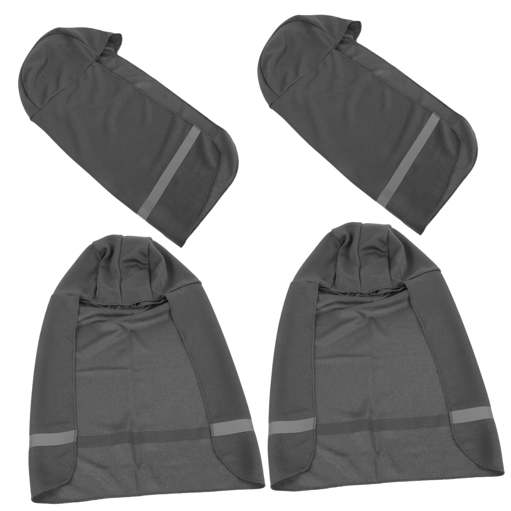 Homoyoyo Visiera Per Casco Di Sicurezza Con Striscia Riflettente Protezione Per Il Collo Protezione Per Cappello Da Protezione Per Attività All'Aperto Fodera Per Cappello