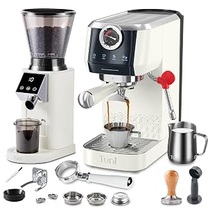 Tuni E2 with G1 and Combo Set 48 Grind Settings Professional Home Barista Kit