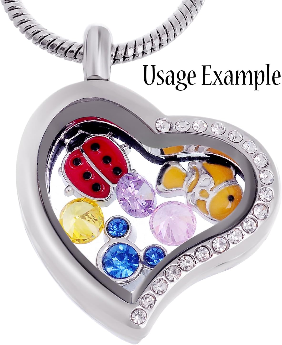 RUBYCA Czech Crystal Floating Charms Alphabet A-Z Letters Lot for Glass Living Memory Locket