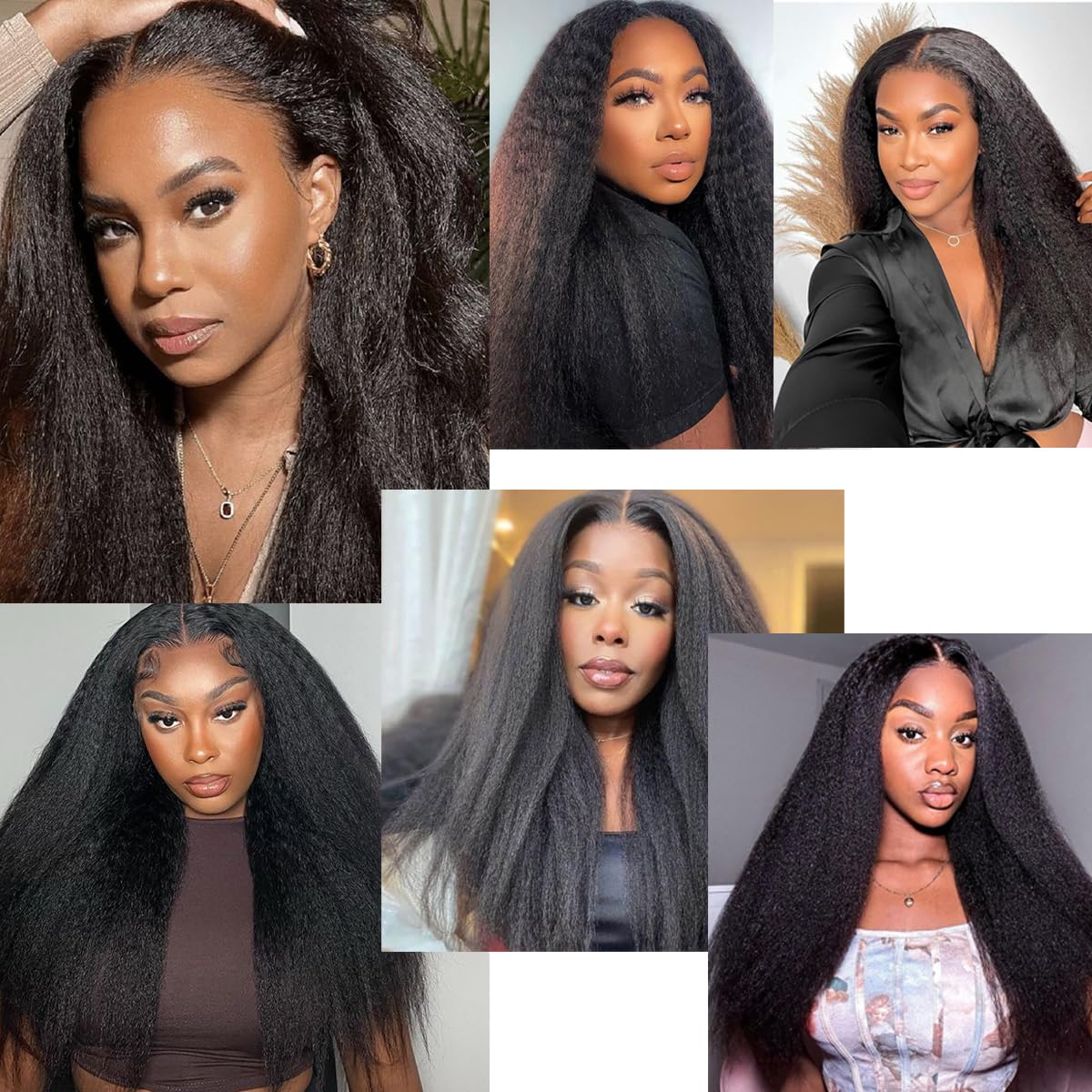 Kinky Straight Human Hair Bundles