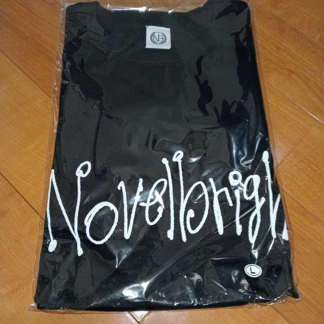 novelbright ガッキ オーバーサイズLS ロンT/ロングTシャツ 黒L W