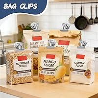 Vista 7 de VNDUEEY Paquete de 6 imanes plateados para refrigerador, clips magnéticos para pizarra blanca, clips magnéticos resistentes, clips con imanes