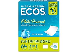 evo sustainable goods Laundry Detergent Sheets For Sensitive Skin