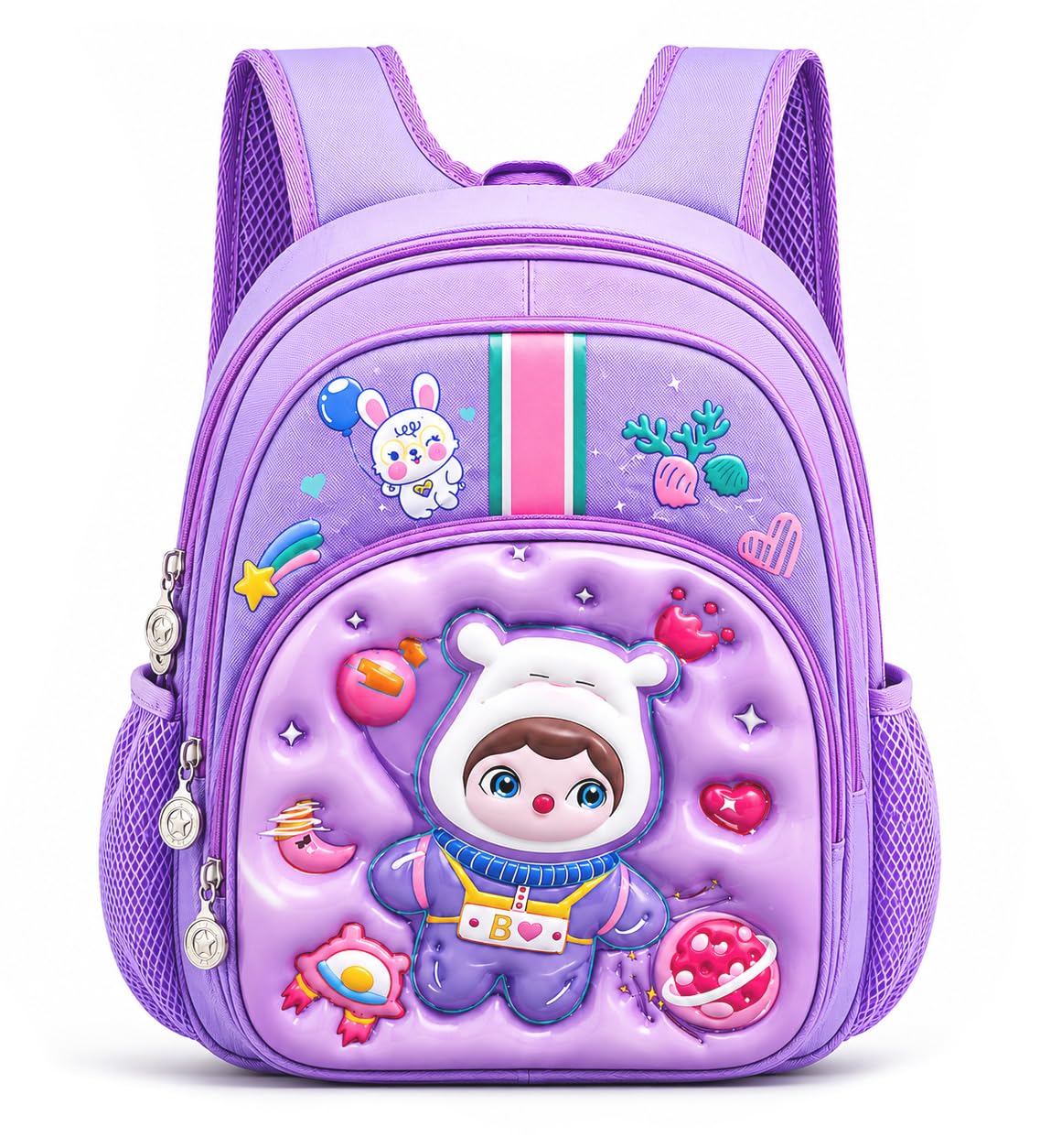 bold n elegant Kids Backpack with 3D Cartoon Design | School Bag-picture-53
