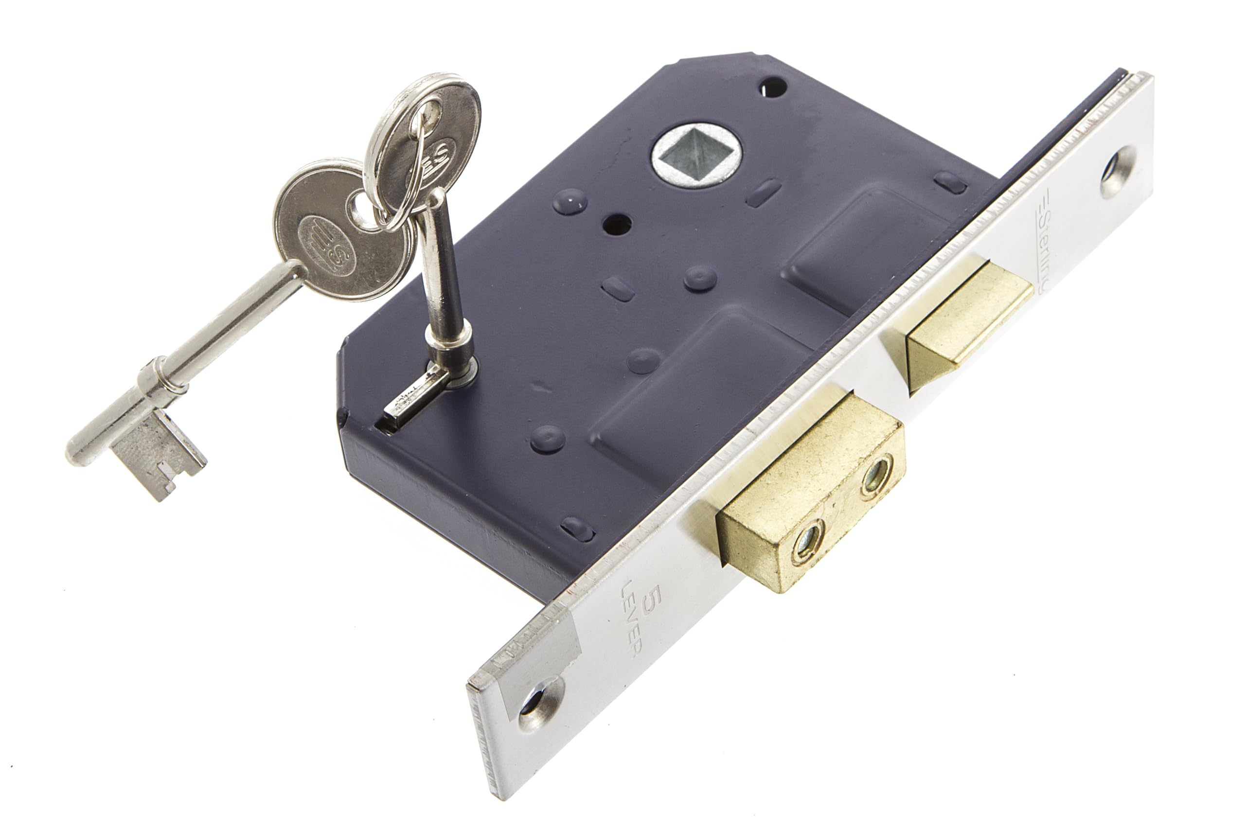 Sterling Nickel Mls525n 2.5-Inch/67Mm 5-Lever Sashlock
