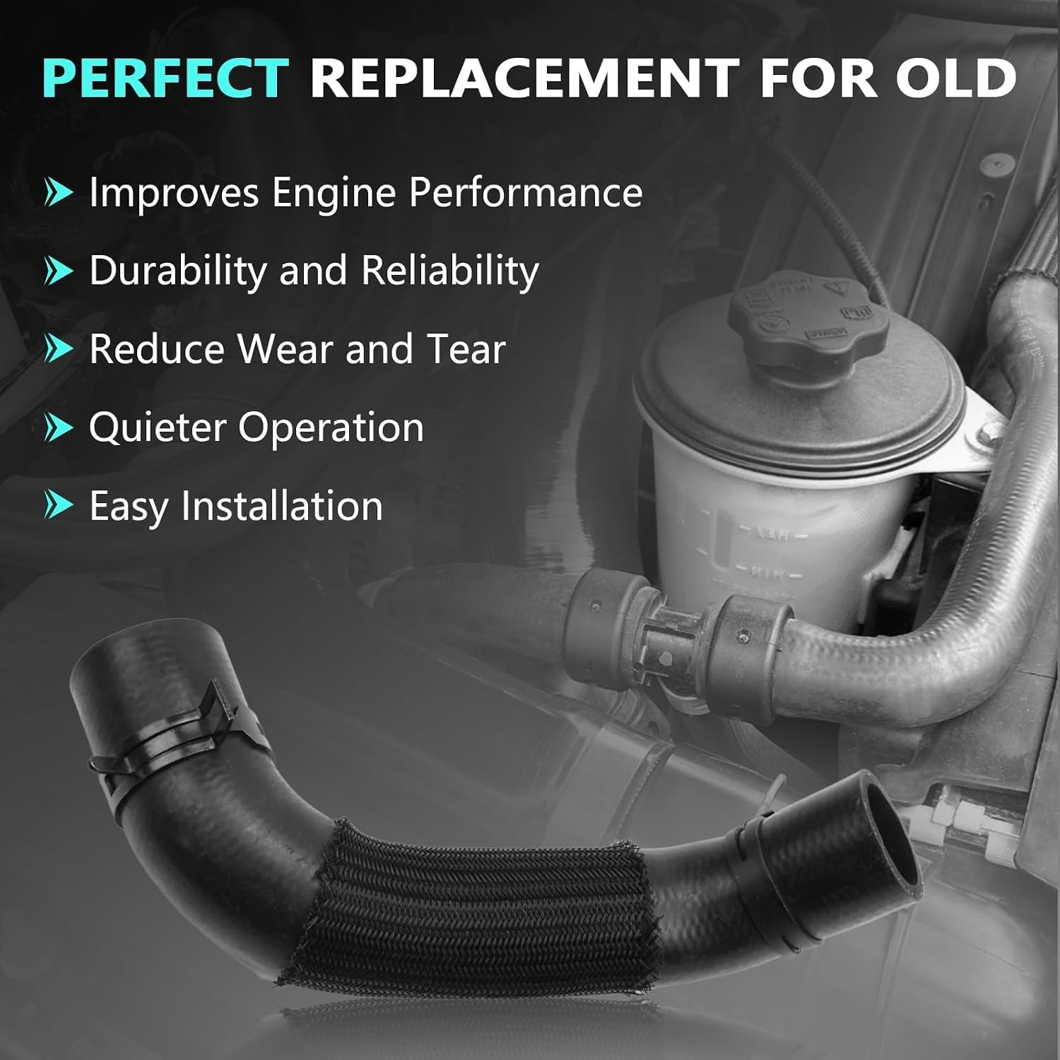Radiator Upper Hose fits Charger Challenger 5.7L 6.4L 2011-2020 Replace 55111285AE, 55111285AB, 55111285AC, 55111285AD