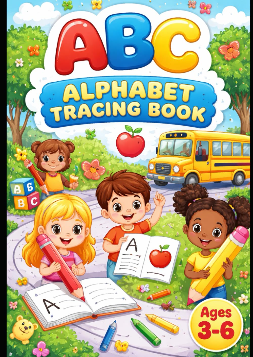 Kids Tracing book: Alphabet