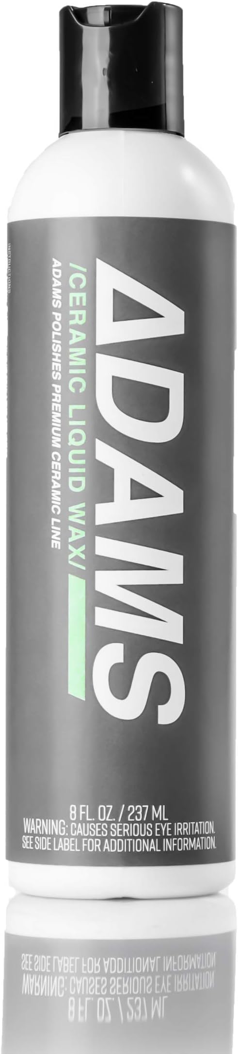 Adam’s Ceramic Liquid Wax (8oz) - Boost The Ceramic Nano Paint Protection of Boat, RV, Truck & Motorcycle - Hydrophobic Top Coat SIO2 Infused Wax Sealant to Extend The Life of Ceramic Coatings