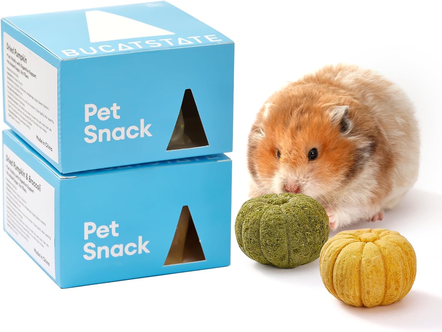 BUCATSTATE Hamster Treats Snacks 10PCS, Chew Toys for