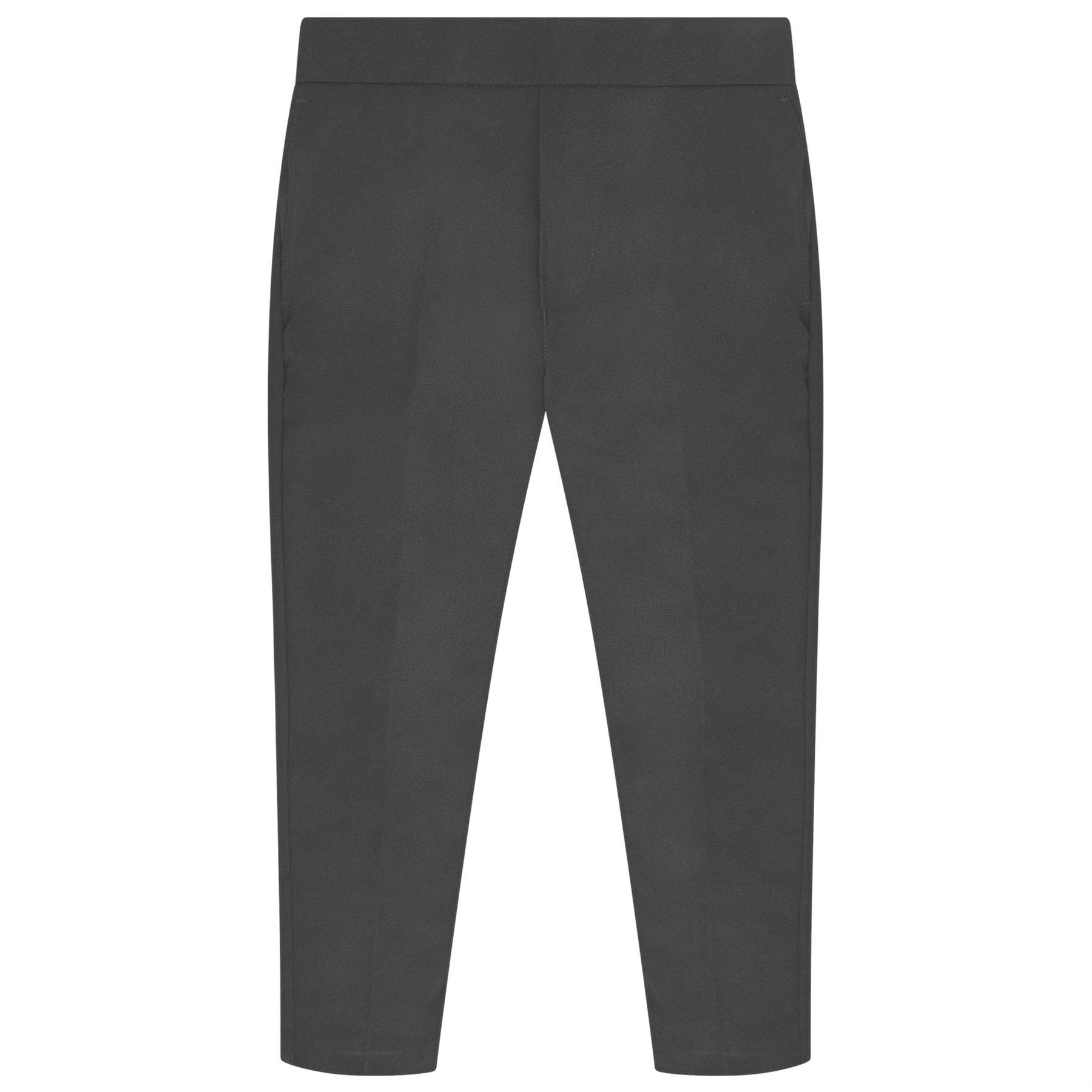 Pantalones escolares de uniforme resistente para niños con cintura elástica 8