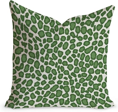 Vista 209 de Funda de cojín con estampado de guepardo rosa intenso, cojín cuadrado con estampado de animales fucsia, funda de almohada decorativa para el hogar