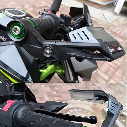Miniatura 2 de Protector de mano para motocicleta Kawasaki Z900 Z900RS Z1000 SX Z750 Z400 ER6N ER6F Protector de mano Protector de parabrisas Patas laterales del