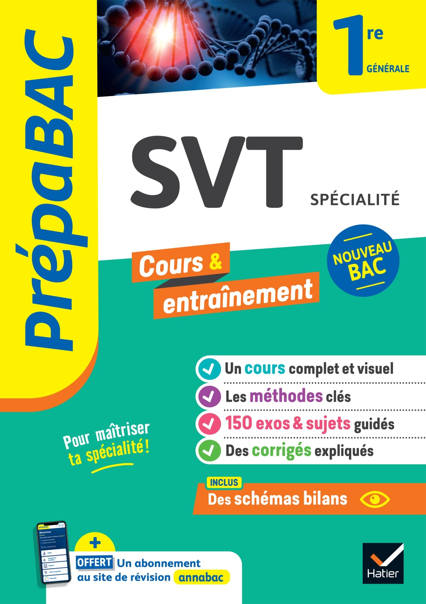 Prépabac - SVT 1re générale (spécialité): cours, méthodes & entraînement (programme de Première): 29