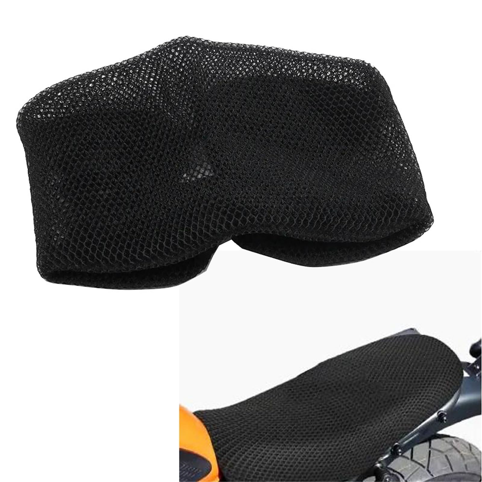 Funda de asiento para Honda CL500 CL300 CL250 cojín de malla protector térmico moto 7