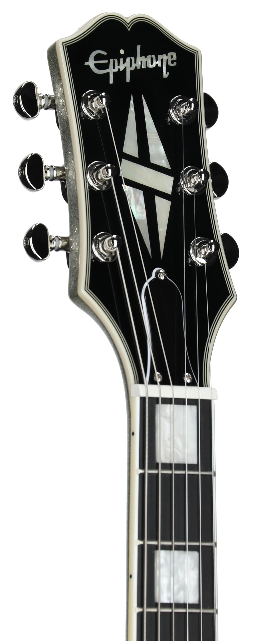 Epiphone EXCLUSIVE SG Custom, Silver Sparkle : Amazon.in: Musical