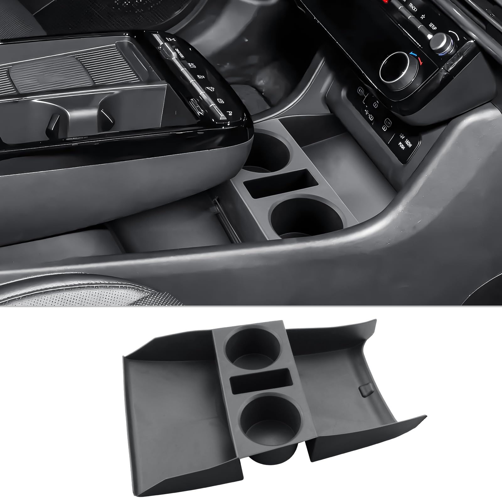 Organizer Console Hyundai Tucson 2025-2026 - Portaoggetti Centro Auto | Per Cambio Elettronico, Antiscivolo - Foto 5