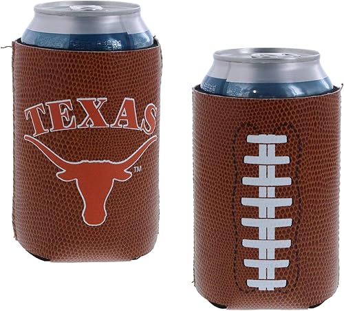 Miniatura 6 de Soporte aislante para latas de piel de cerdo con logotipo de equipo de fútbol universitario, 2 unidades (Alabama) Crimson Tide)