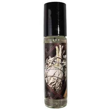 Sweet Sage Perfume Roll-on | Warm Blend of Herbs, Spices, and Citrus - Unisex Fragrance Oil