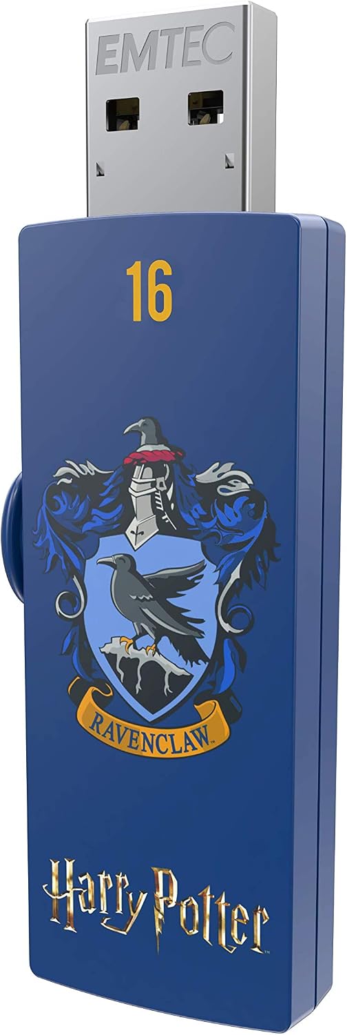 EMTEC ECMMD16GM730HP03 M730 USB 2.0 Flash Drive - License Collection - 16GB -Ravenclaw image 2