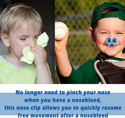 Miniatura 4 de Juego de 24 clips nasales para nariz, tapón de plástico para nariz, pinza nasal para ronquidos, parada de natación accidental o de emergencia