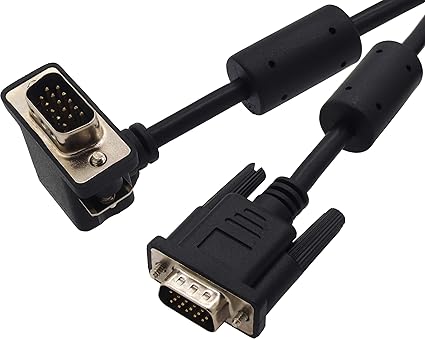 Amazon オーディオファン Vga ケーブル D Sub 15ピン ディスプレーケーブル ストレート L字 台湾製 1 5m オーディオファン Rgb Vgaケーブル 通販