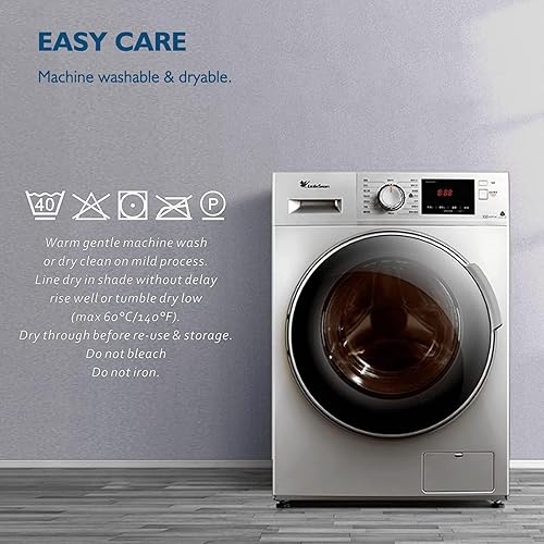 Miniatura 9 de Dafinner Edredón ligero tamaño individual, edredón delgado refrescante para todas las estaciones, manta acolchada de microfibra alternativa de felpa